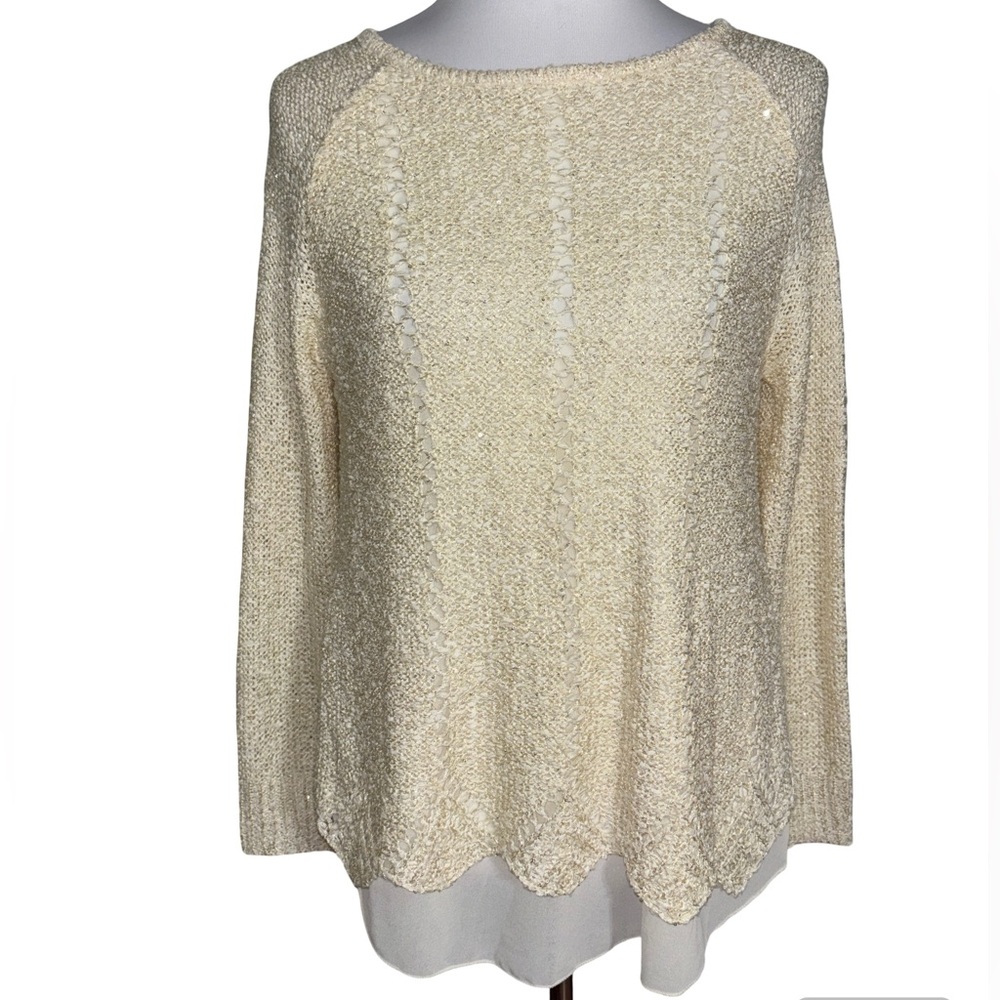 Fabrik Ivory Knit Pullover